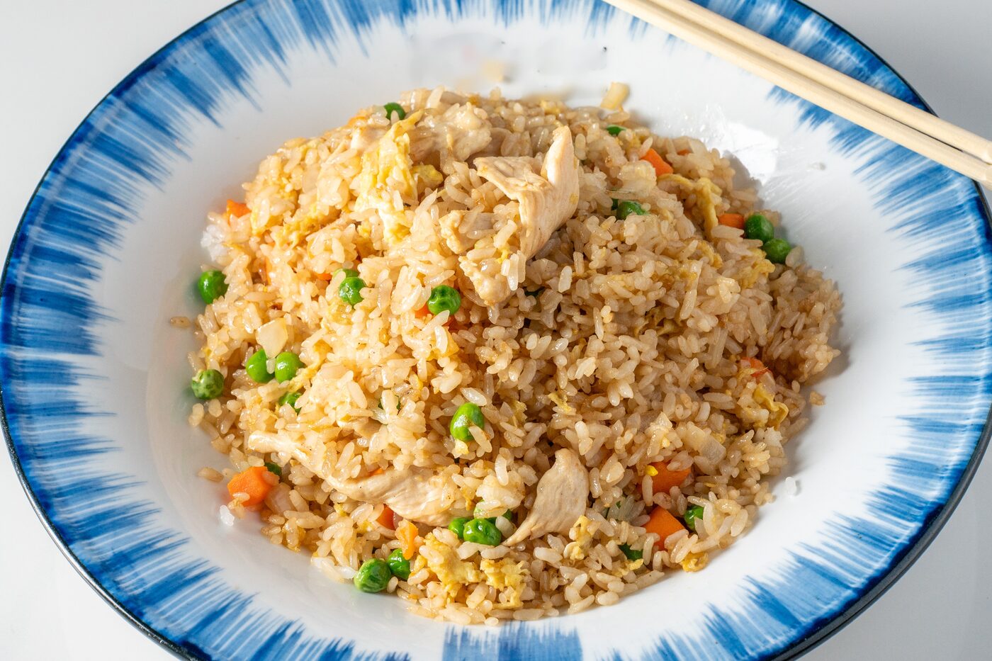House Fried Rice with egg, peas and carrots - East Moon Asian Bistro Centennial CO