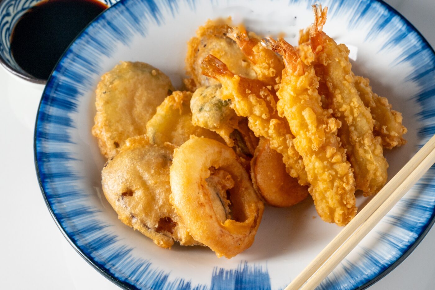 Shrimp Tempura crispy battered shrimp and vegetables - East Moon Centennial CO