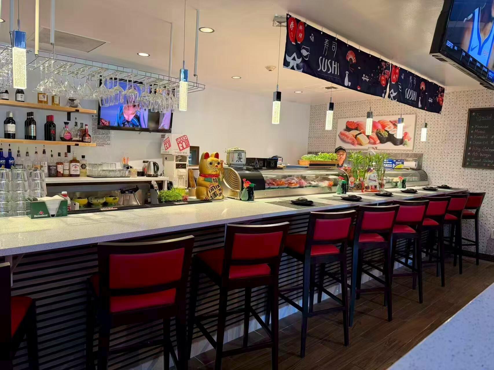 Outdoor seating Asian restaurant Centennial