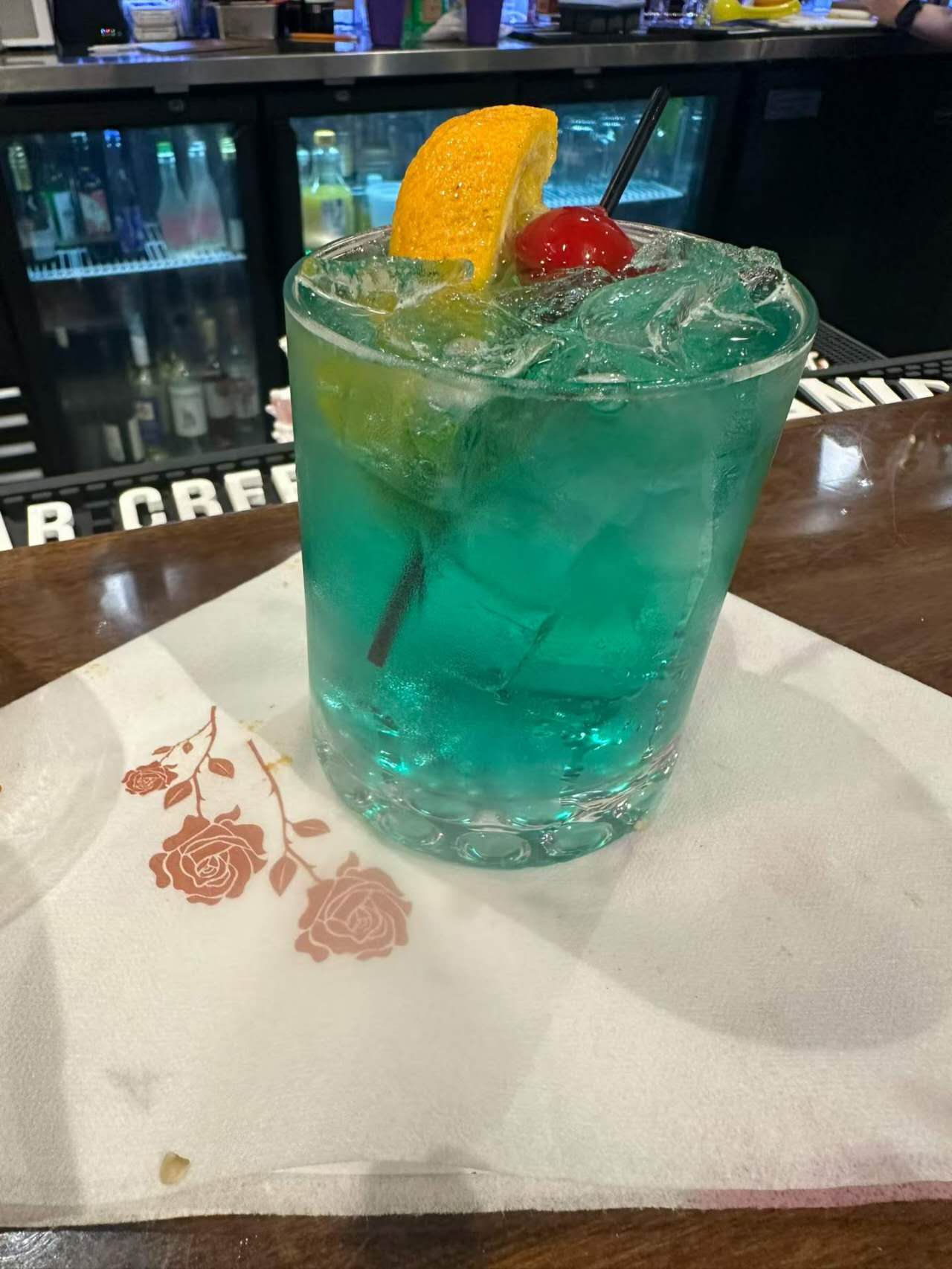 Specialty Asian cocktail at East Moon bar Centennial