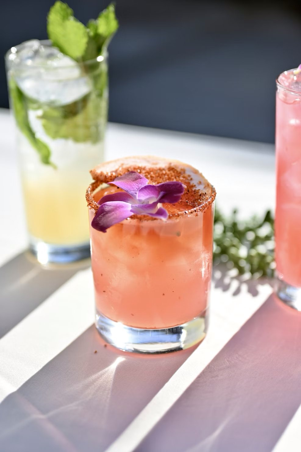 Asian inspired cocktails at East Moon Centennial CO