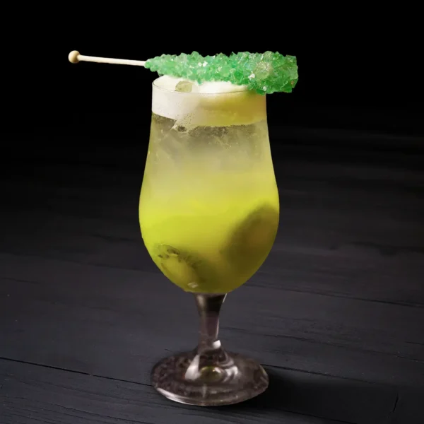 Kiwi Sparkler mocktail - East Moon Centennial